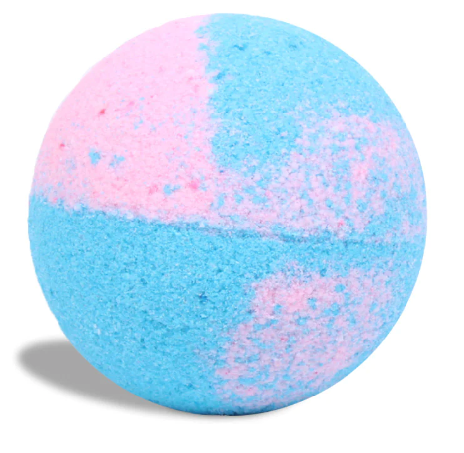 Relaxing Cotton Candy Bath Bombs